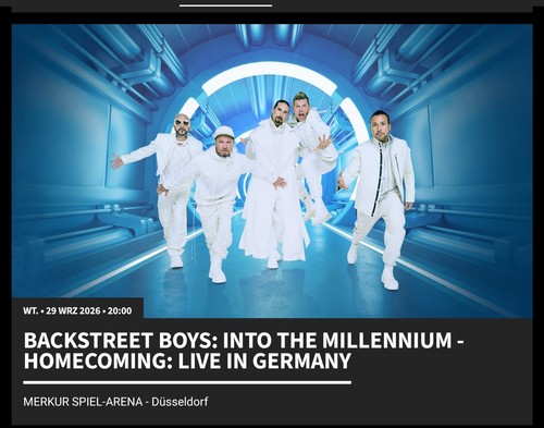 Backstreet boys tickets - backstreet, 2