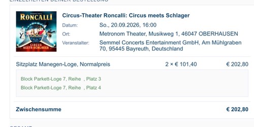 Tickets für schlager - tickets,