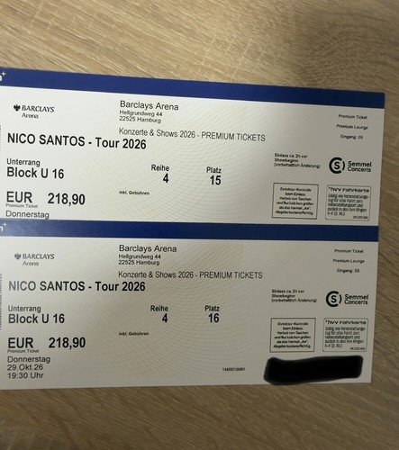 Nico santos 2 - –,