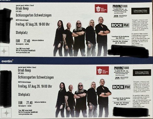 Tickets uriah heep - uriah,