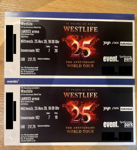 Westlife köln 2 - westlife,