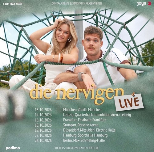 Tickets die nervigen live - nervigen",