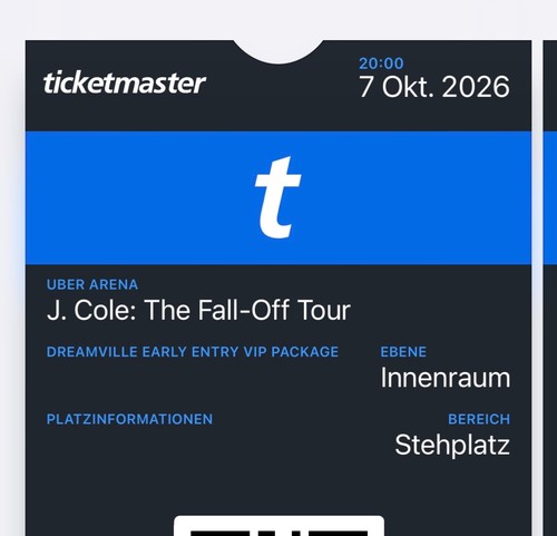 Cole vip early entrance - early,