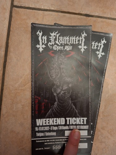 Weekend tickets flammen - weekend,
