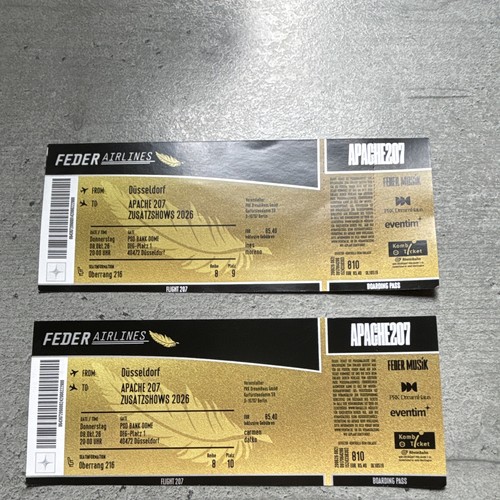 Apache 207 tickets - apache, 2
