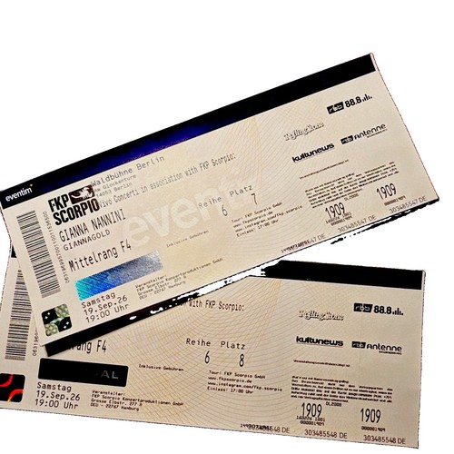 Tickets pop rock - &, konzert