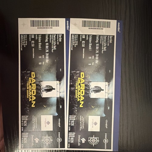 Tickets dardan dilemma tour - 2,