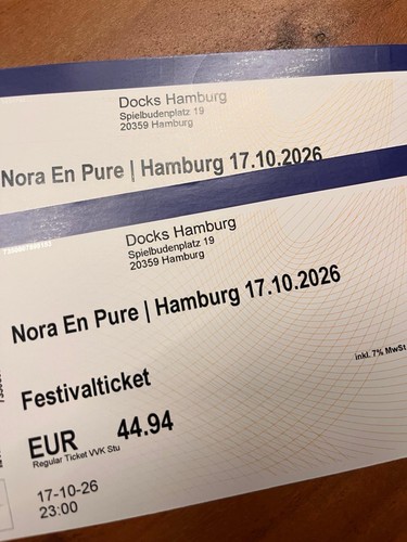 Nora pure 2 tickets - 2,