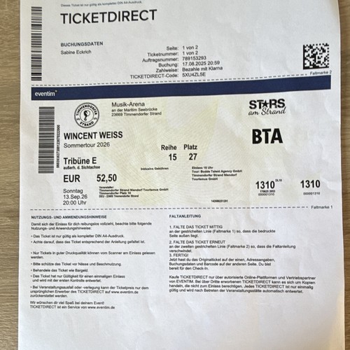 Wincent weiss sommertour 2026 - sommertour,