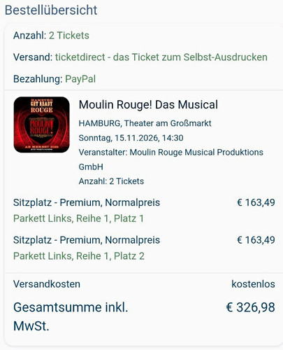 Tickets moulin rouge das - 2,