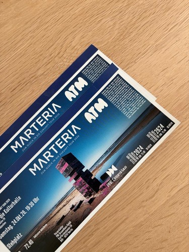 Martina tickets zum - tickets, glück