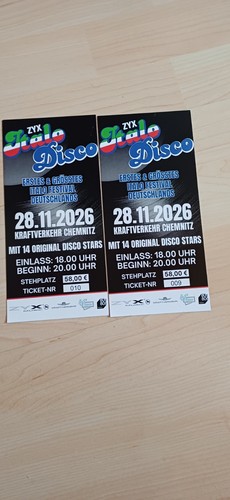 Italo disco festival tickets - festival,