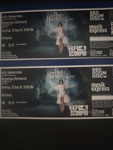 Holly humberstone tickets - 2,