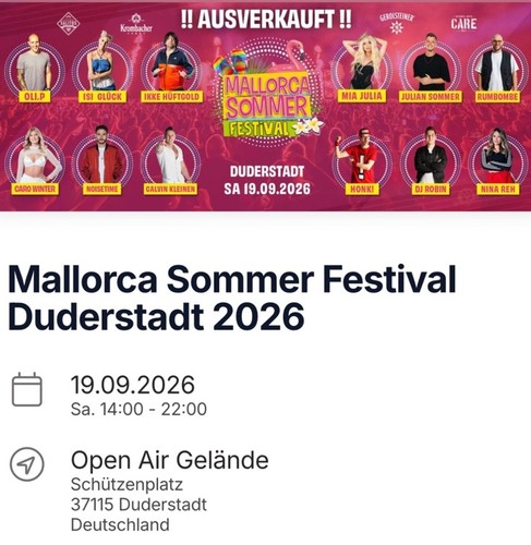 Tickets mallorca sommer - tickets,