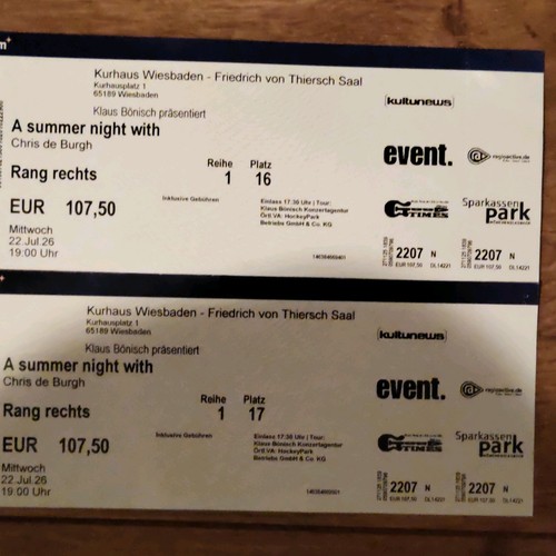 Konzerttickets kurhaus - 2,