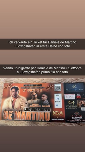 Daniele martino ticket - daniele,