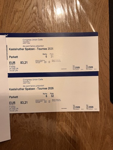 Kastelruther spatzen tickets - 2,